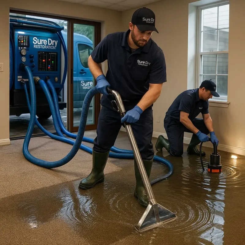Water Extraction and Removal process in Monticello, FL